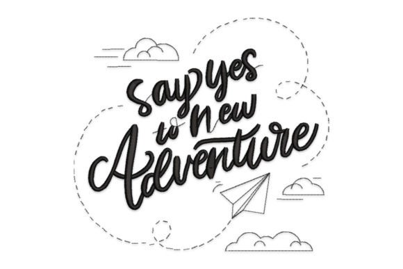 Adventure Quotes: A Thoughtful Embroidery Design for Meaningful Gifts