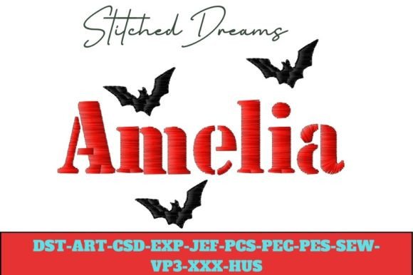 Amelia Halloween Embroidery Review