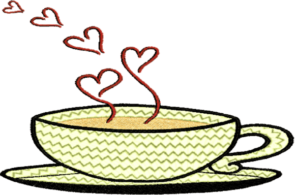 Coffee with Hearts: A Small Business Embroidery Review