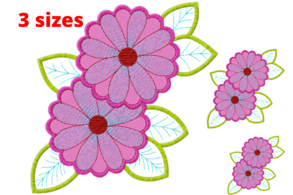 Flower Applique: A Seasonal Embroidery Staple