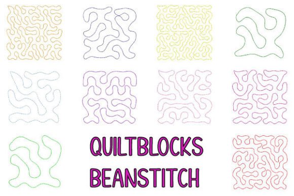 Quiltblock Patterns 2.6″ 67mm