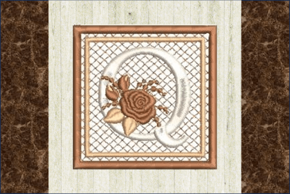 Rose Mini Quilt-Q: A Thoughtful Embroidery Choice for Personalized Gifts