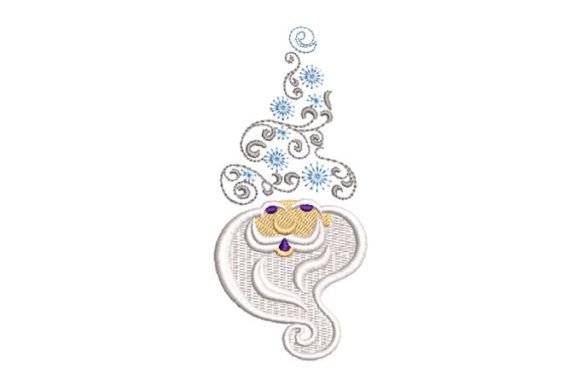 Santa Claus with Cap: A Festive, Versatile Holiday Embroidery Design